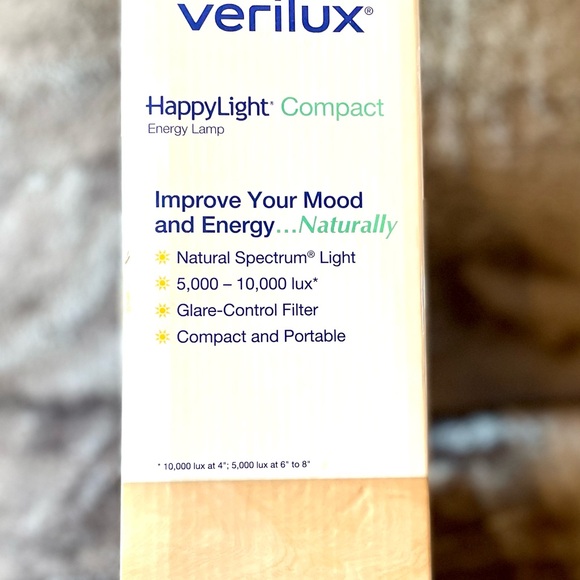 HappyLight Compact Energy lamp by Verilux **New in box never used ** - Picture 3 of 4